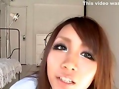 Best Japanese whore Rio Sakura in Incredible Stockings, BDSM JAV video