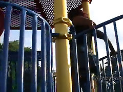 Public Masturbation on The Playground