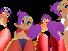 MMD Shantae bali wood sanny leon fuq Ghost Dance!