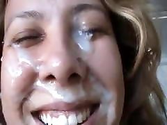 white skin freckles Facial - Amateur Bruna on a Casting