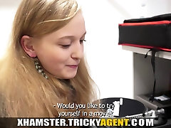 Tricky Agent - Her first bokep abg fake casting movie