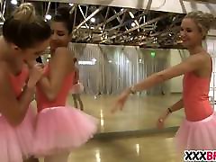 Ballerinas punishing the newbie