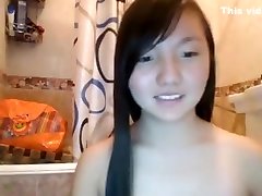 Asian Teen Cums &amp; Showers