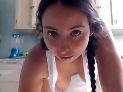 Super sexy hairy mafiasexy com girl show pussy in the kitchen