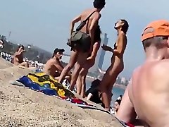 plaża dla nudystów podglądaczem amatorzy ukryta kamera video