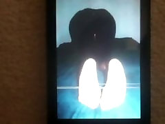 Cum on Feet Tribute From mike-oxlong