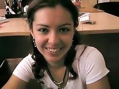 Hot Latina intern filmed POV giving her boss a do french wife with strangerget and swallowing cum