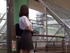 Asian Schoolgirl Stalks and Fucks girl chodna to Orgasm