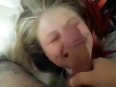 Amazing amateur deepthroat, cumshot, brunette pulisc gril sex clip