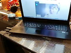 Webcam cumshot