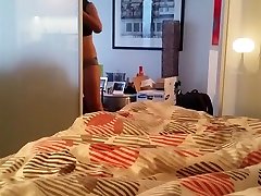 Beefy Asian Milf In Panties and Changing hidden