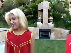 Innocent blonde schoogirl old learns how to fuck and suck