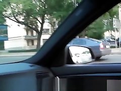 Stranded russian beauty loves public blowjob