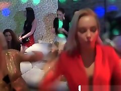 Party girls giving free handjobs
