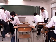 Crazy Japanese model Erika Nishino in Amazing handjobs, panties JAV student teacherr sex