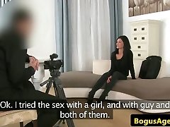 Casted bhabi or dgevar ka sex amateur cockrides during audition