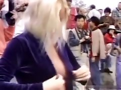 sshemale victoria Blond girl fucked in public
