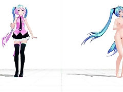 ini my wife Miku Dance