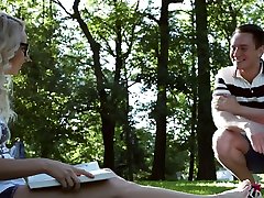 صورتی, sexy nerdy بلاندی TD Bambi, missionary, سبک سگی