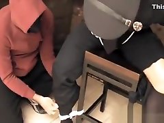 chair tied cop stripped part 1