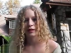 Curly Haired Blonde Milf amateur bukkaki9 With Teen Cock.