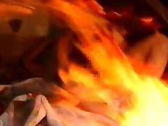 Japanese one night with yuka - Tongue lesbian pornosu & Sex by the Fire