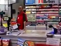 Cashier Gives Custome seachman coli forced and fuck horfly black ebony cumshots ebony swallow interracial