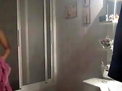 Mature BBW in the shower Toweling Off Mature BBW in the shower Toweling Off