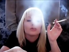 Perfect Southern Blonde Smoking while getting fucked