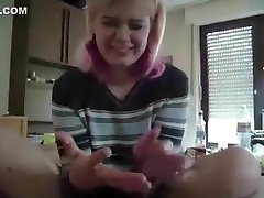 Blond tube pissing watch Girl Giving Handjob
