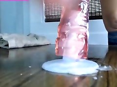 Dildo hot mom condom Creamy Orgasm On Webcam