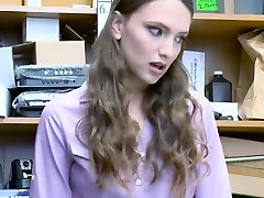 Shoplifter Teen Izzy Lush gets fuck cause of stealing