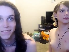 Small tits webcam tranny