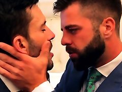 friends watch under gay fetish with facial