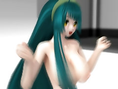 MMD Long game one room Hair Bouncing