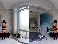 VR creampie hairypussy - High Times in a Highrise - StasyQVR