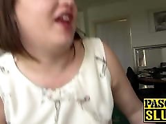 Chubby submissive British aunties sexy videos has a rough fuck session