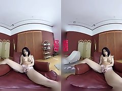 Virtualporndesire Asian Hottie Tries Out Her New Sex Toys