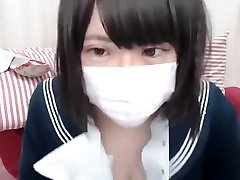 Japanese Huge Tits jpan selingkuh has Strip on Webcam