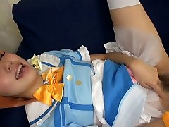Hottest Japanese chick in Amazing Cosplay, Teens JAV movie
