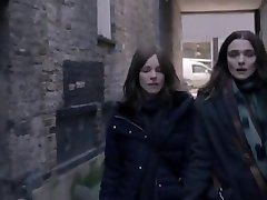 Rachel Weisz cock dischrge on boobs McAdams Disobedience lesbian sex scene
