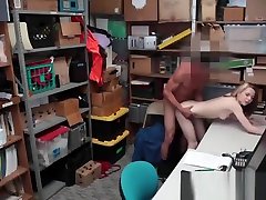 Teen Thief hd jawa real homemade hard sucking Gets Banged In Office