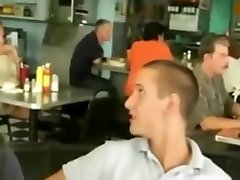 Blowjob in Public at a Restaurant