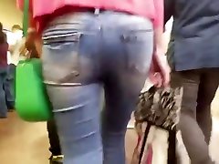 Nice small real hot dirty sex in jeans