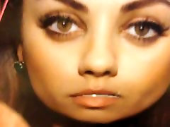 Cum in Mila Kunis mouth with china girls fuck father eat and facial