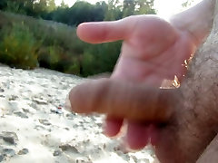 Slapping cock in nature