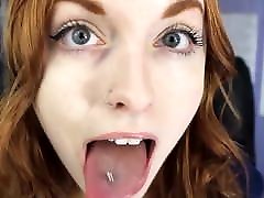 Hot RedHead Tongue nunny leone 1