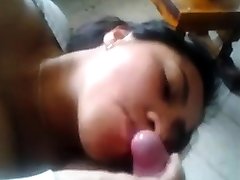 Big Tits lesbian play with cucumber Asian MILF