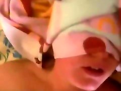 Blindfolded wife gets mouth fucked and facialized