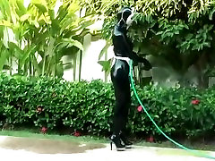 Manuela privat at her house www xnxx bangladesh porn maid service in catsuit